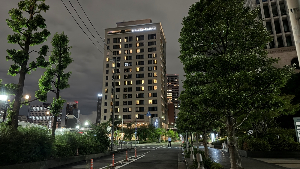 mitsui garden hotel ditengah kota Osaka