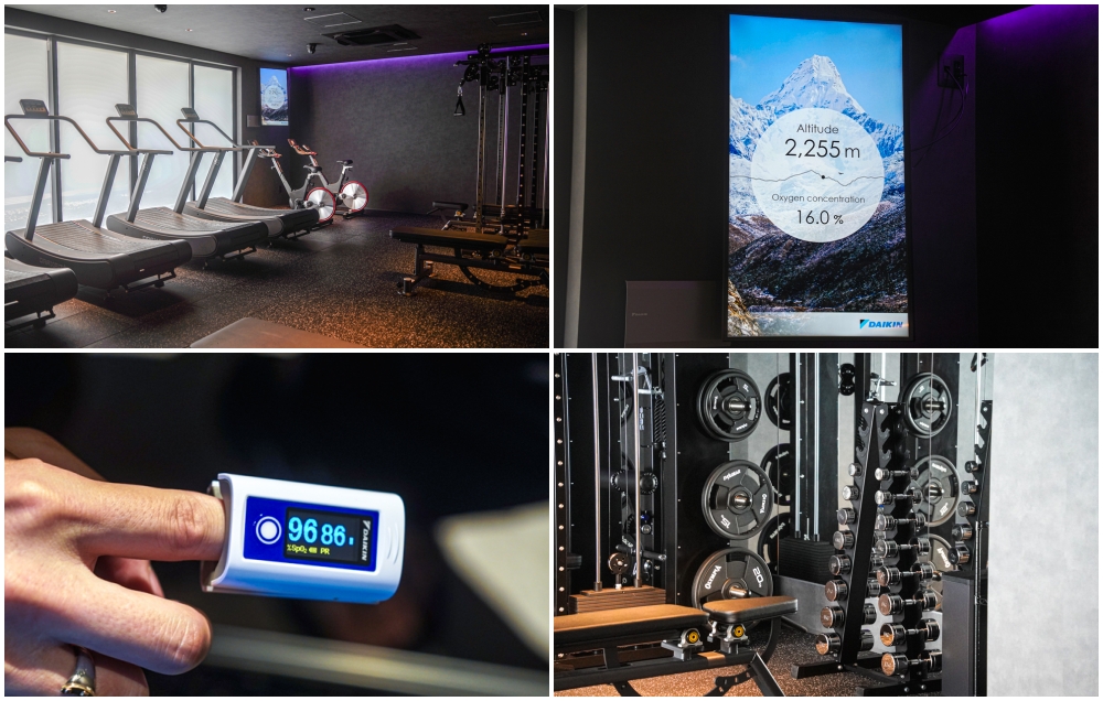 Ruang Gym di edit x seven Fuji Gotemba