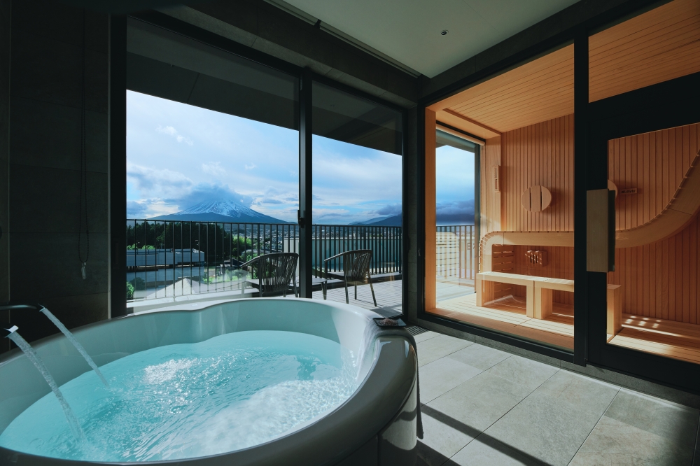 Ruang Sauna di edit x seven Fuji Gotemba